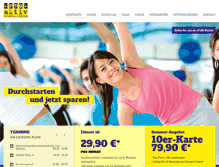 Tablet Screenshot of fitness-pro-aktiv.de